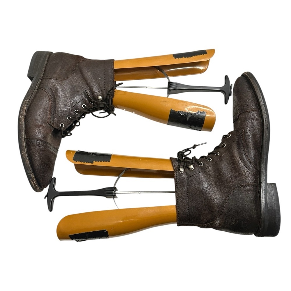 Thursday Boot Company Dark Brown Leather Boots sz 11.5 - Picture 4 of 16